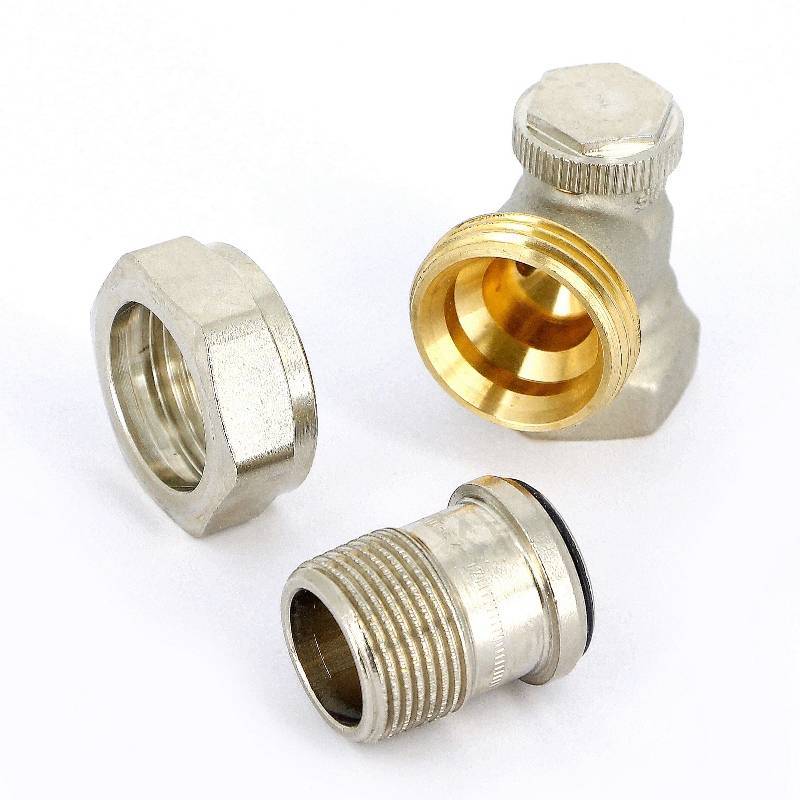 Вентиль обратный угловой Uni-Fitt THERMO 3/4 НВ с разъемным соединением 178N3000