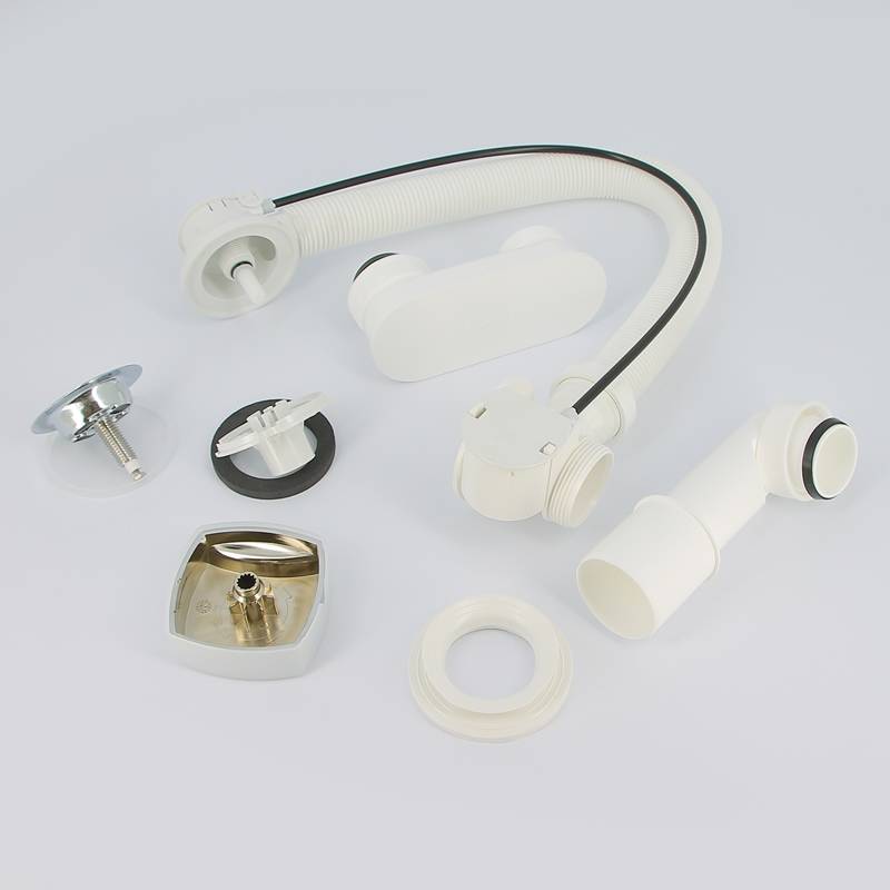 Слив-перелив для ванны Alcaplast A51CRM полуавтомат большая пробка хром A51CRM