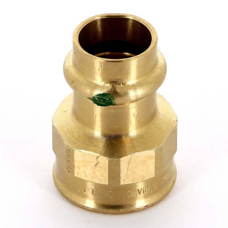 Муфта переходная пресс-В Viega Sanpress бронза 18х3/4 294519