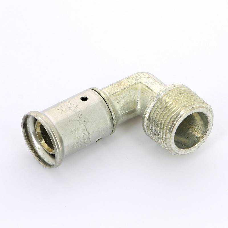 Угольник пресс Henco с наружной резьбой 20 x 3/4 5P-2005