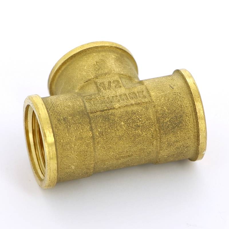 Тройник обжимной хромированный Tiemme 12х15х12 мм 1000151