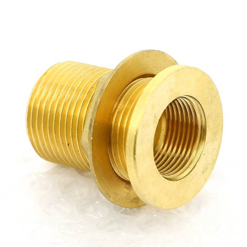 Выпуск резервуарный Uni-Fitt 1 НР с контргайкой и фланцем без заглушки 632G4000