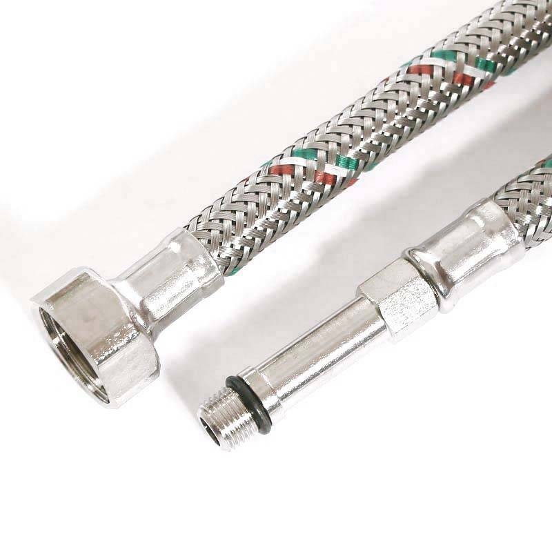 Гибкая подводка для смесителя Uni-Fitt 1/2 x M10 длинный штуцер 30 см 503S2803