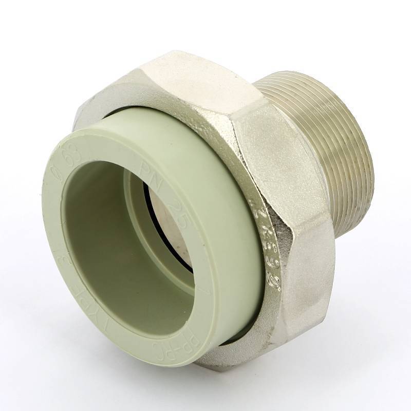 Муфта полипропиленовая FV-Plast разъемная с наружной резьбой 63x2 237063