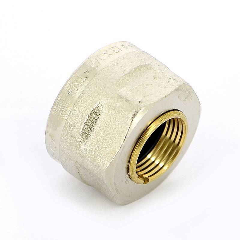 Соединитель для медных труб обжимной Tiemme 12 мм х 1/2 1440005