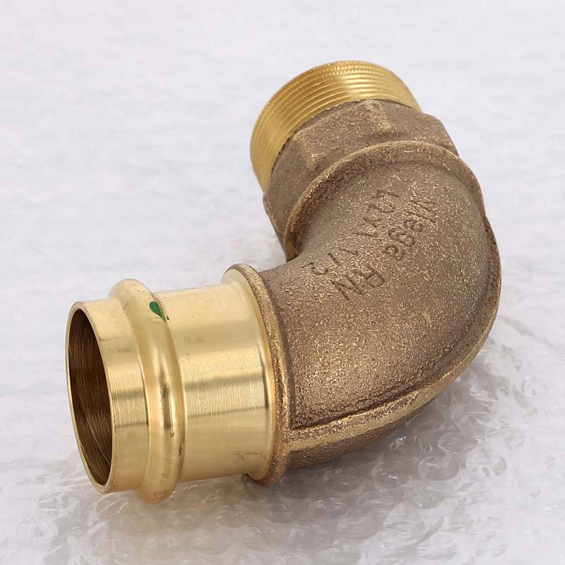 Угол пресс-Н бронза Viega Sanpress 42x1 1/2 128500