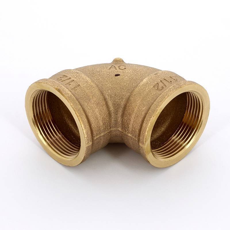 Угол 90° В-В Viega 1 1/2 бронза 269197