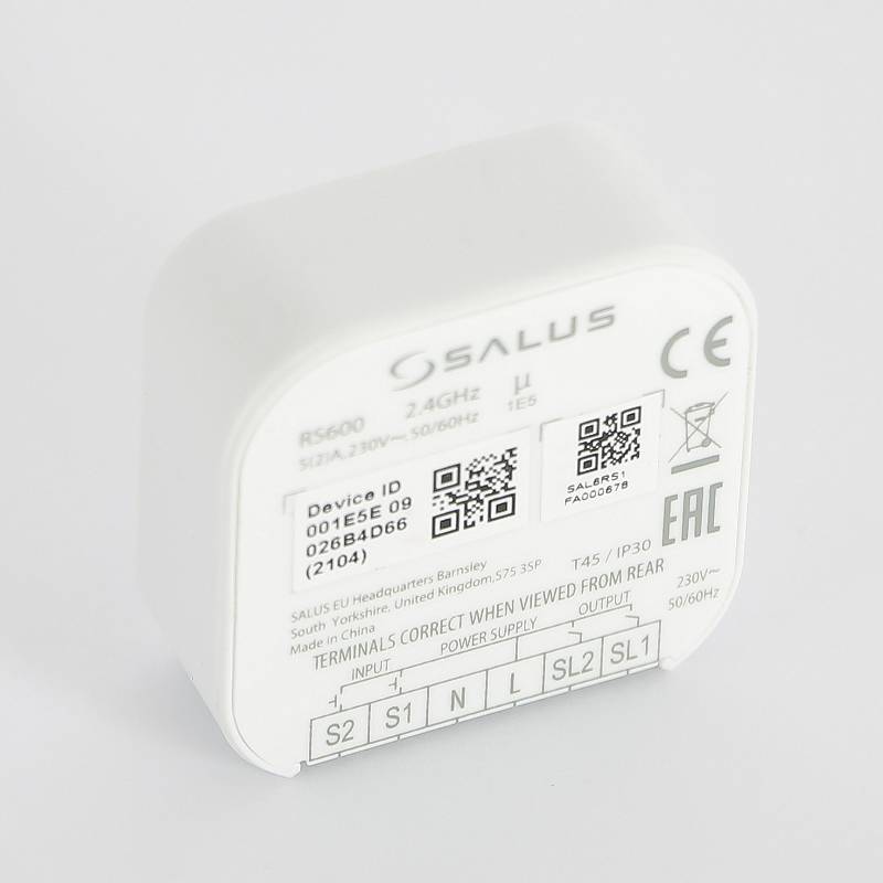 Беспроводной модуль управления рольставнями и воротами Salus RS600