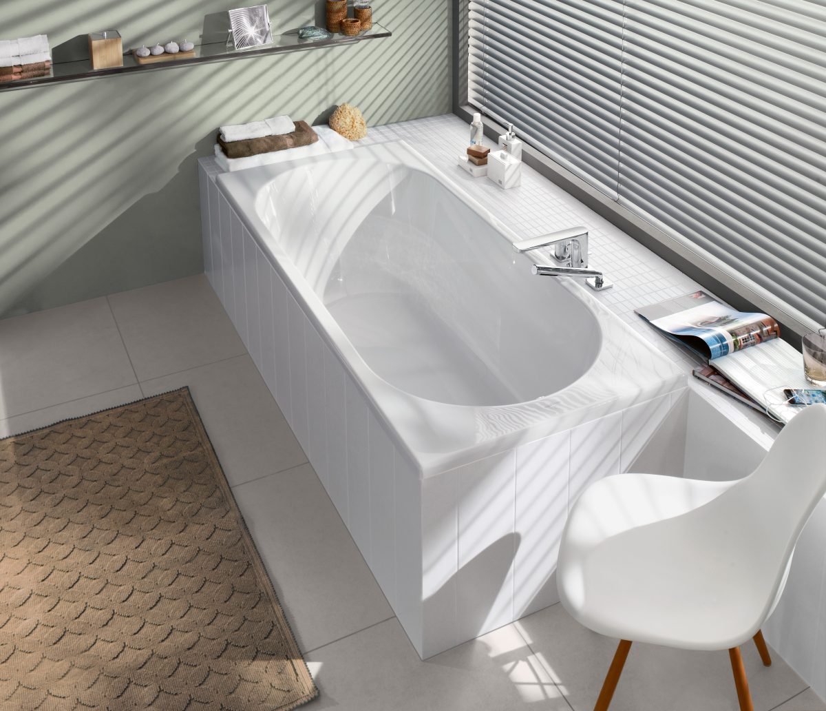 Ванна Villeroy & Boch O.novo UBA180CAS2V-01