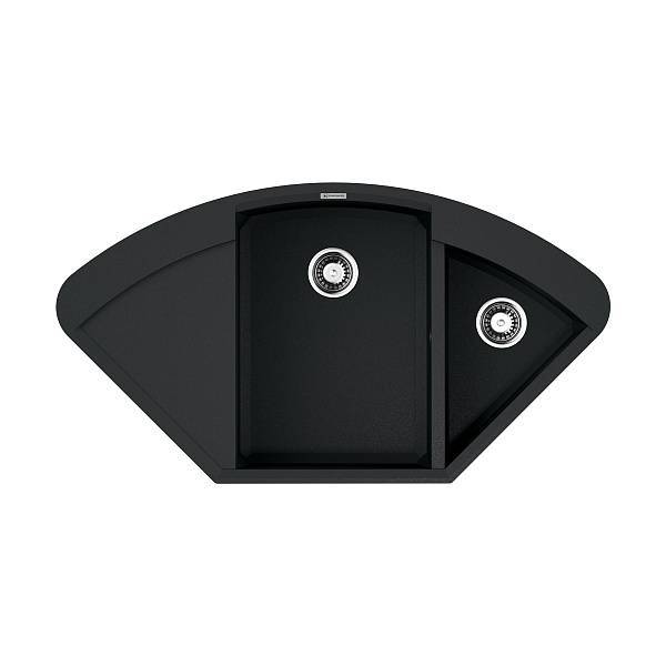 Кухонная мойка Omoikiri Sakaime 105C-BL Tetogranit 105,7x57,5 см черный 4993123