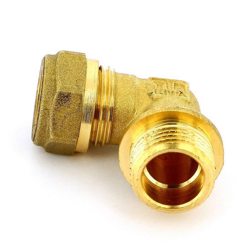 Угольник обжимной Tiemme 15х1/2 НР 1100015