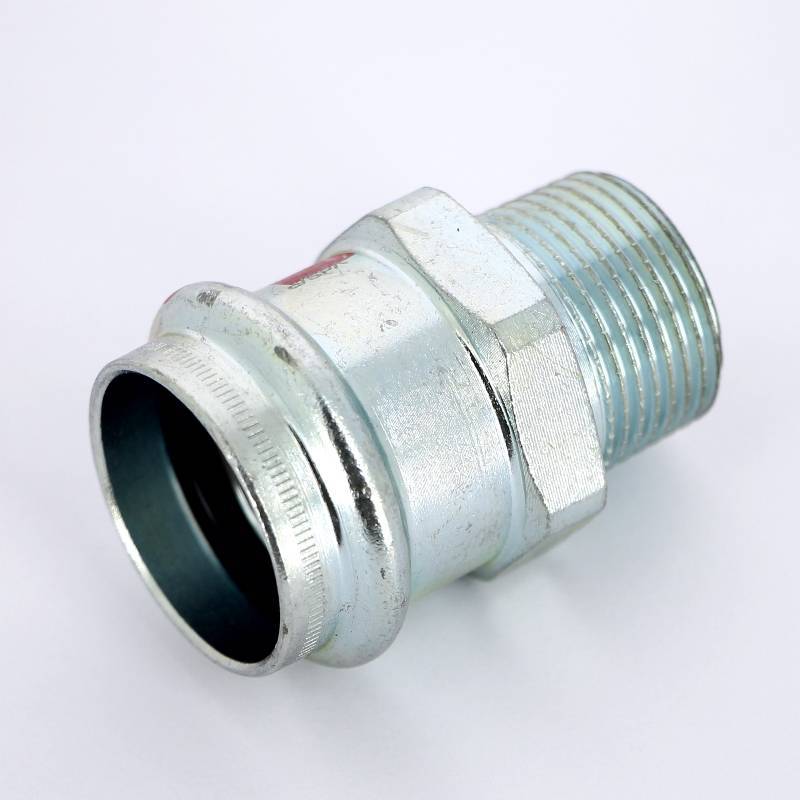 Муфта переходная пресс-Н Viega Prestabo оцинкованная сталь 28х3/4 641993