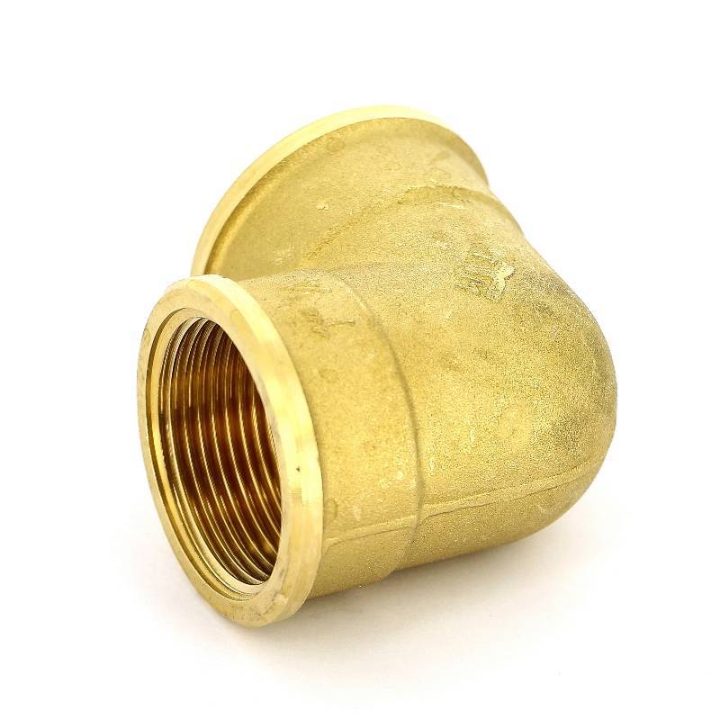 Угольник латунный Tiemme 90° ВВ 1 1/4 1500067