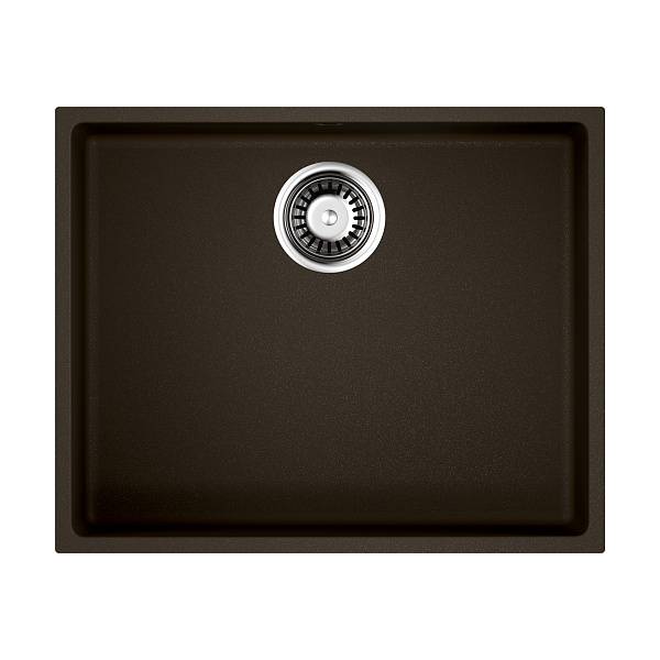 Кухонная мойка Omoikiri Bosen 54-U-DC Tetogranit 54x44 см темный шоколад 4993232