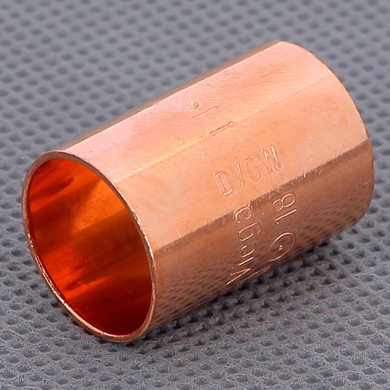 Муфта двухраструбная под пайку Viega 18 мм 100469