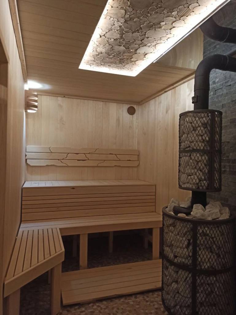 Печь для бани PROMetall Атмосфера L сетка нержавейка Ap0048