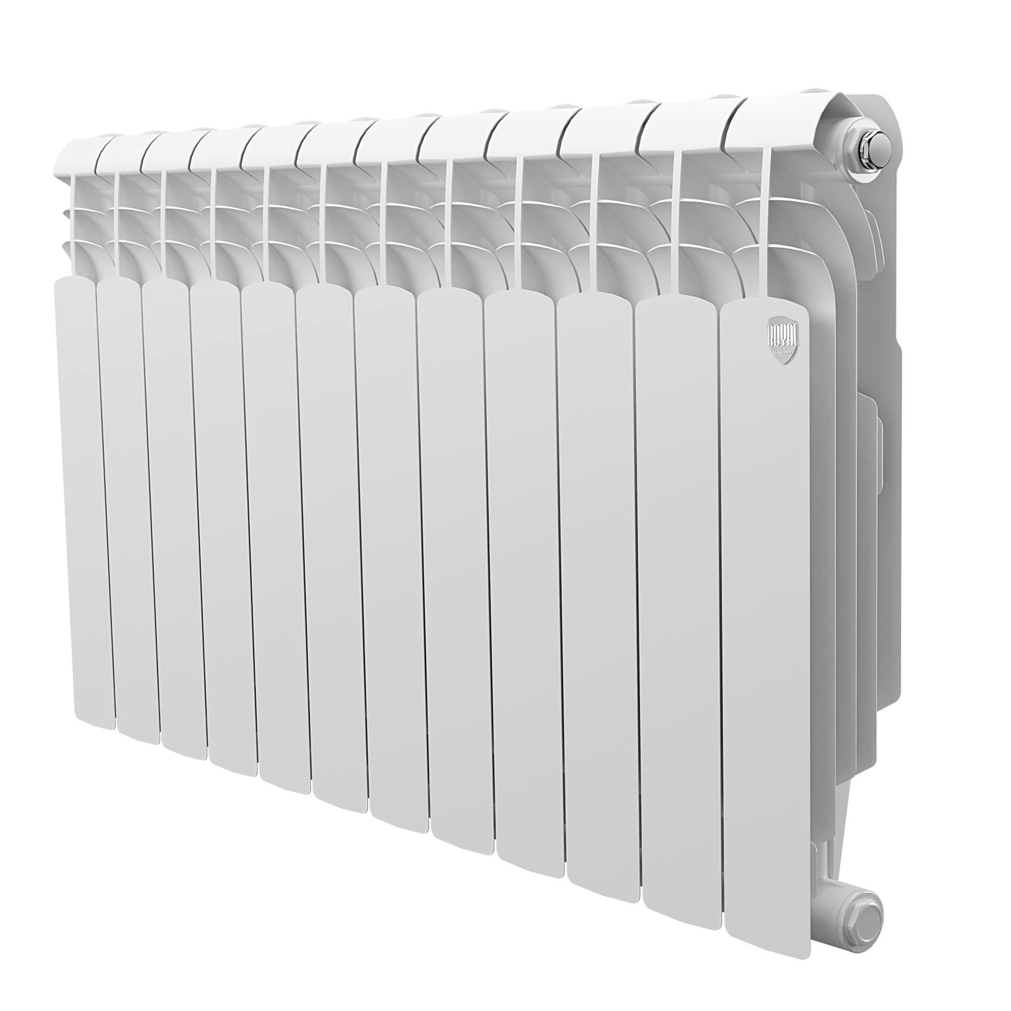 Радиатор биметаллический Royal Thermo Vittoria Super 500 2.0 11 секций боковое подключение НС-1412066