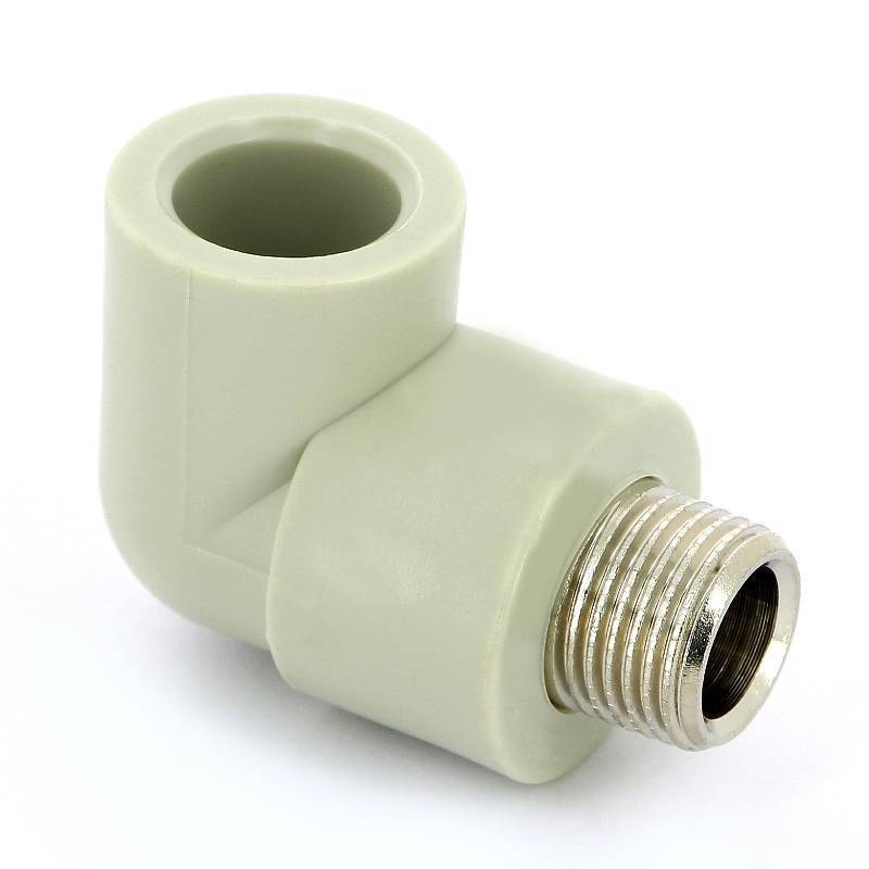 Угольник 90° с наружной резьбой FV-Plast 25х3/4 216025