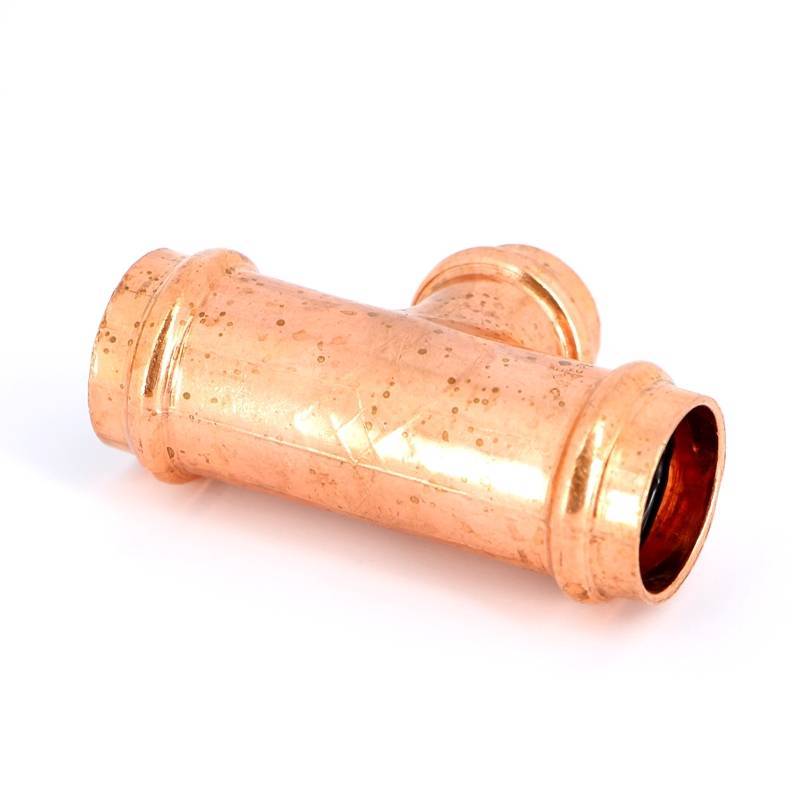 Тройник пресс IBP >B< Press 28х22х28 мм медь P5130 02822028