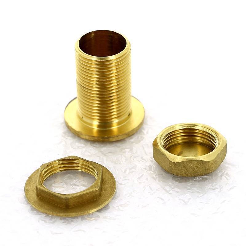 Выпуск резервуарный Tiemme 1 НР с фланцем контргайкой и заглушкой 1500322