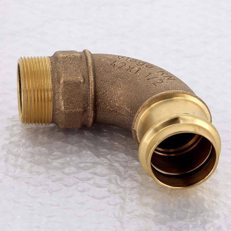 Угол пресс-Н бронза Viega Sanpress 42x1 1/2 128500