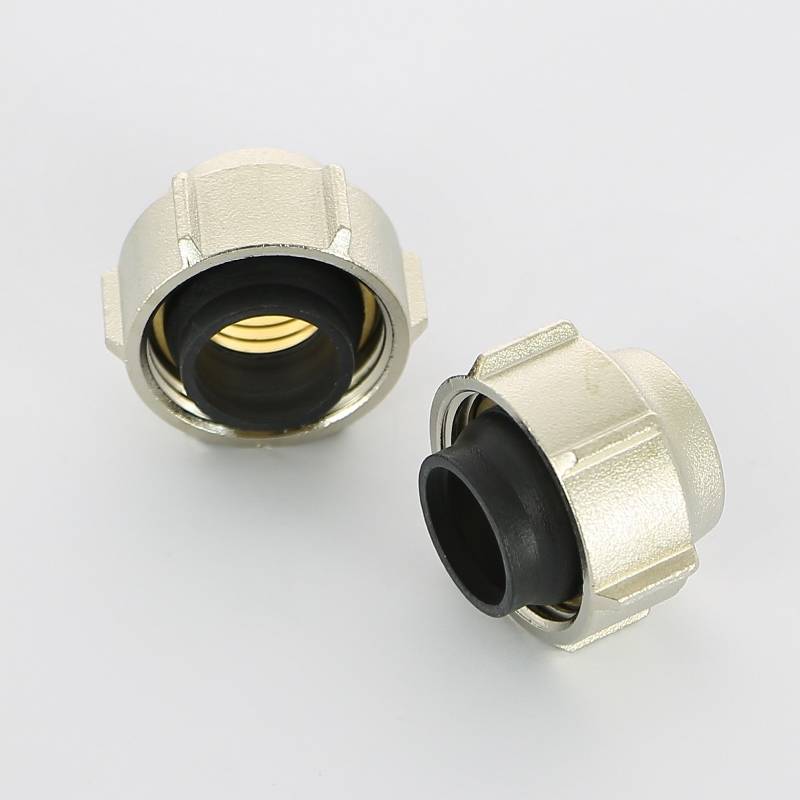 Соединитель обжимной Simplex 15 x 3/4 EK ВР для медных и стальных труб (компл. 2 шт) F11170