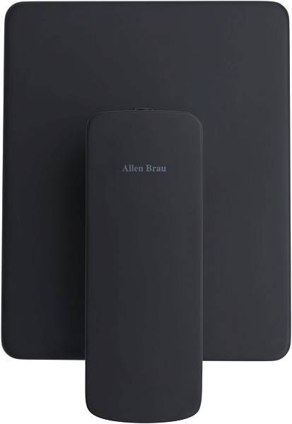 Смеситель для душа Allen Brau Infinity с внутренней частью черный матовый 5.21015-31