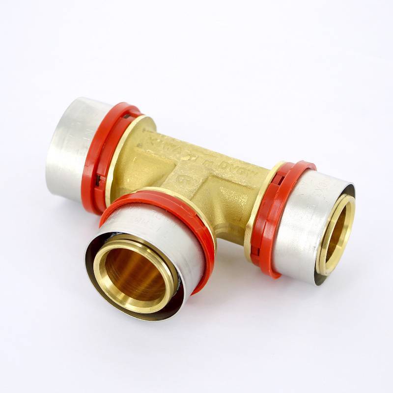 Тройник пресс Tiemme 40 мм 1650083