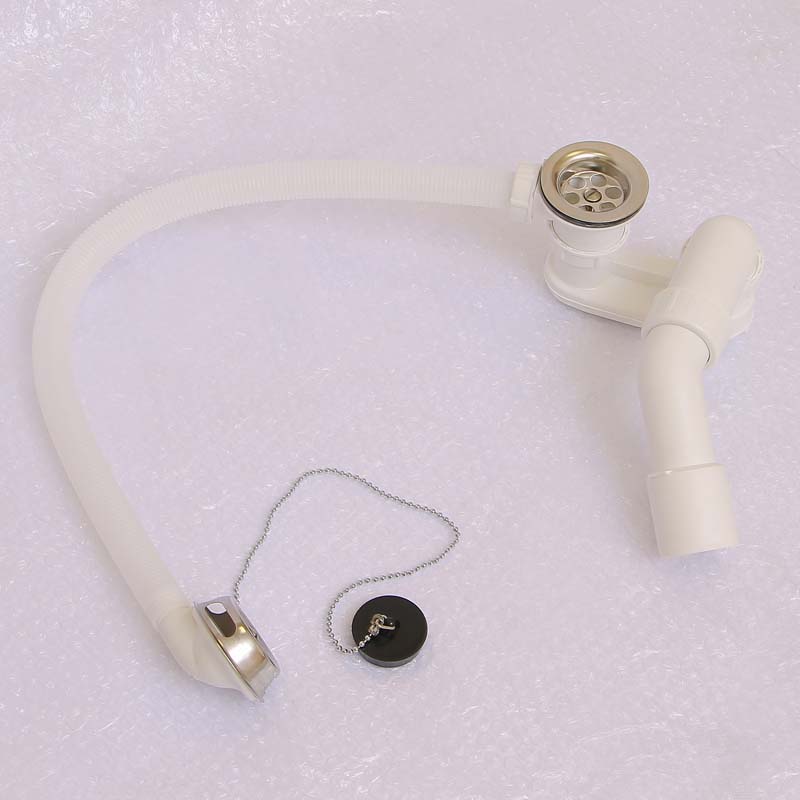 Слив-перелив для ванны Viega с сифоном и отводом 45° 40/50 мм 311537