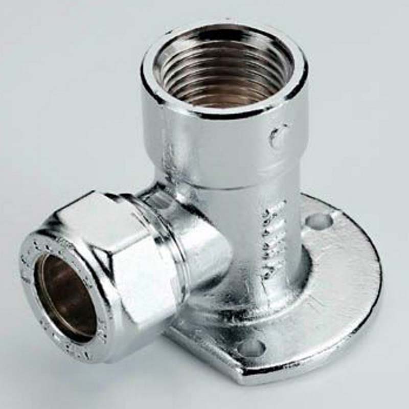 Водорозетка обжимная Tiemme 12x1/2 хромированная 1130091