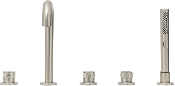 Смеситель на борт ванны Allen Brau Priority никель 5.31007-BN