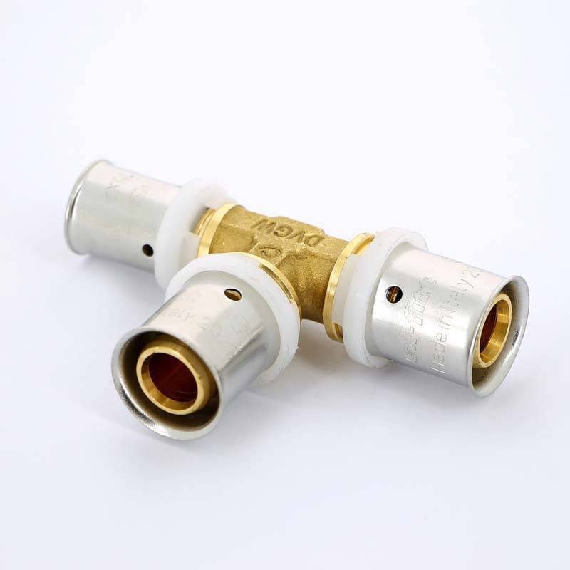 Тройник пресс Uni-Fitt 20x20x16 мм 706G7760