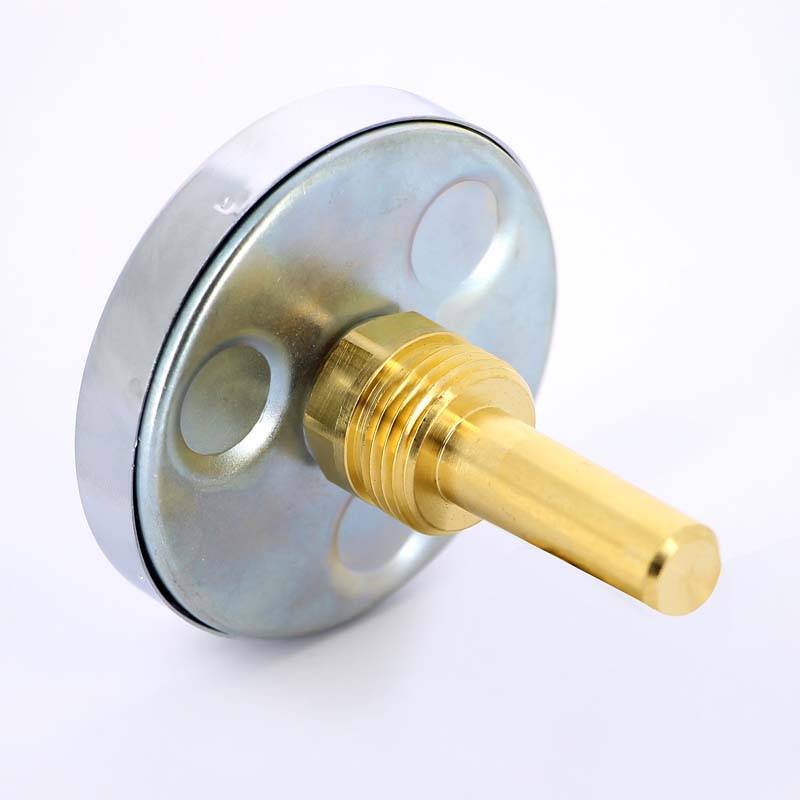 Термометр биметаллический Watts F+R801 63 мм 0-120 °C погружной гильза 50 мм 10005800