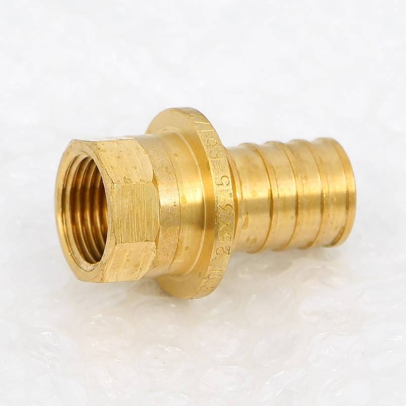 Муфта с накидной гайкой Rehau Rautitan RX+ 25х1/2 бронза 456330