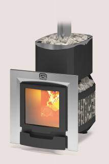 Печь для бани Теплодар Русь-сетка 12 Л Панорама АПБ.54.000.00