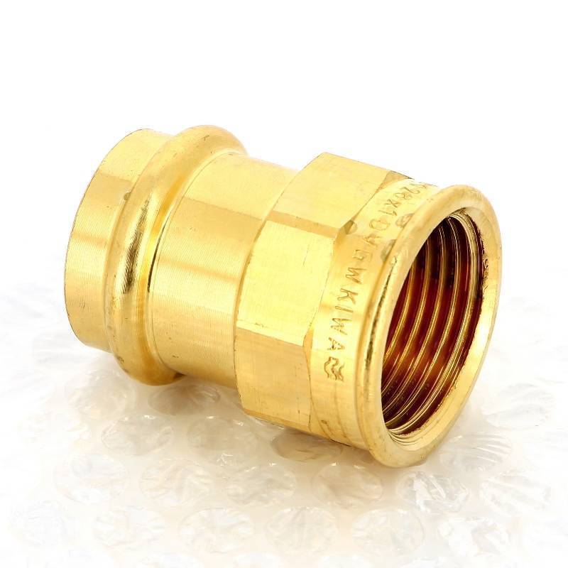 Муфта переходная IBP >B< Press 28 мм х 1 ВР бронза P4270G02808000