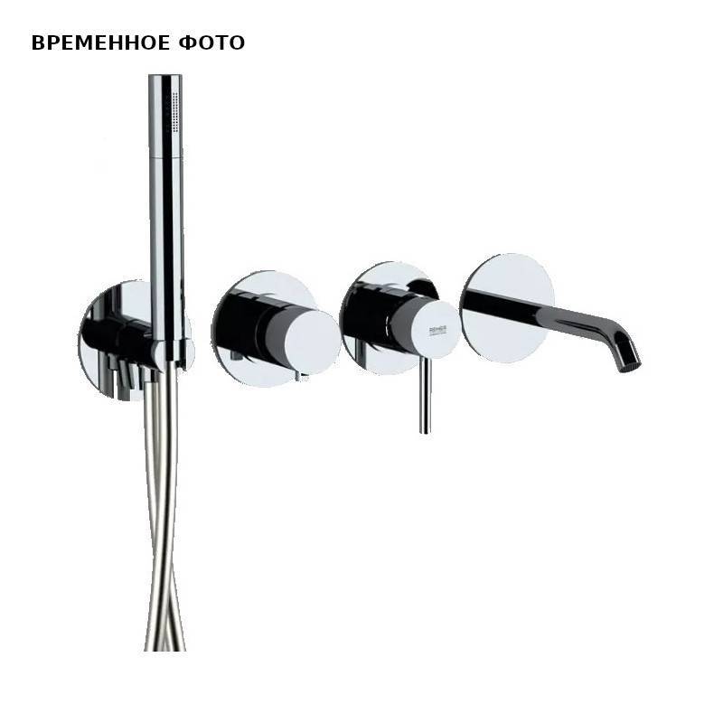 Смеситель для ванны Remer X-Style с внутренней частью хром X96S03ROXXG