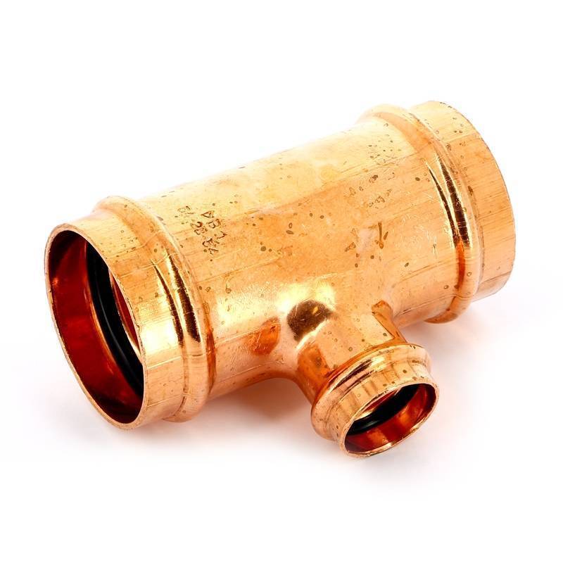 Тройник пресс IBP >B< Press 54х28х54 мм медь P5130 05428054