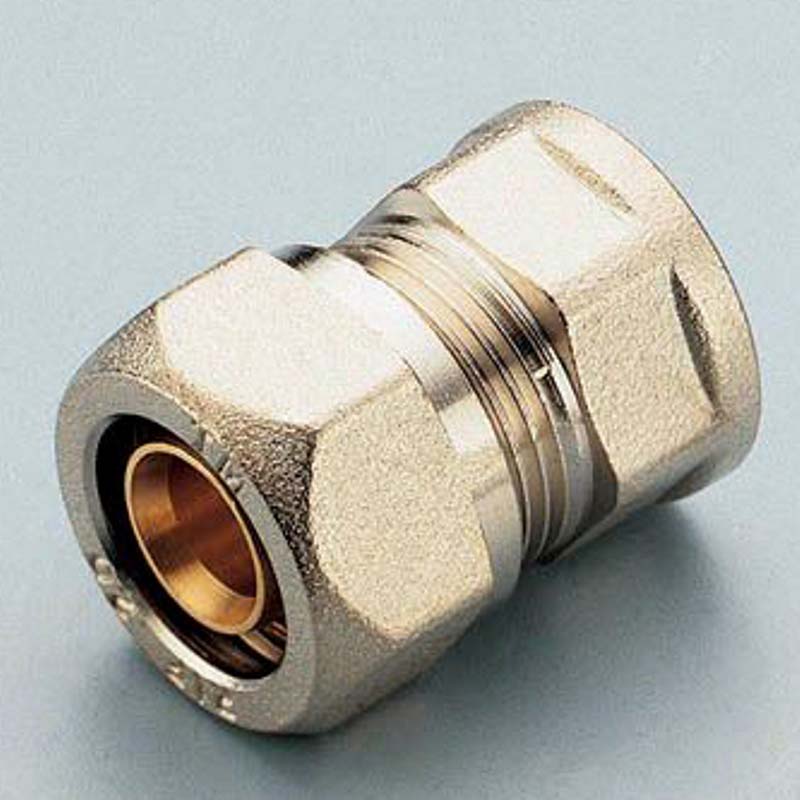 Муфта обжимная никелированная Tiemme 26x3/4 ВР 1600021