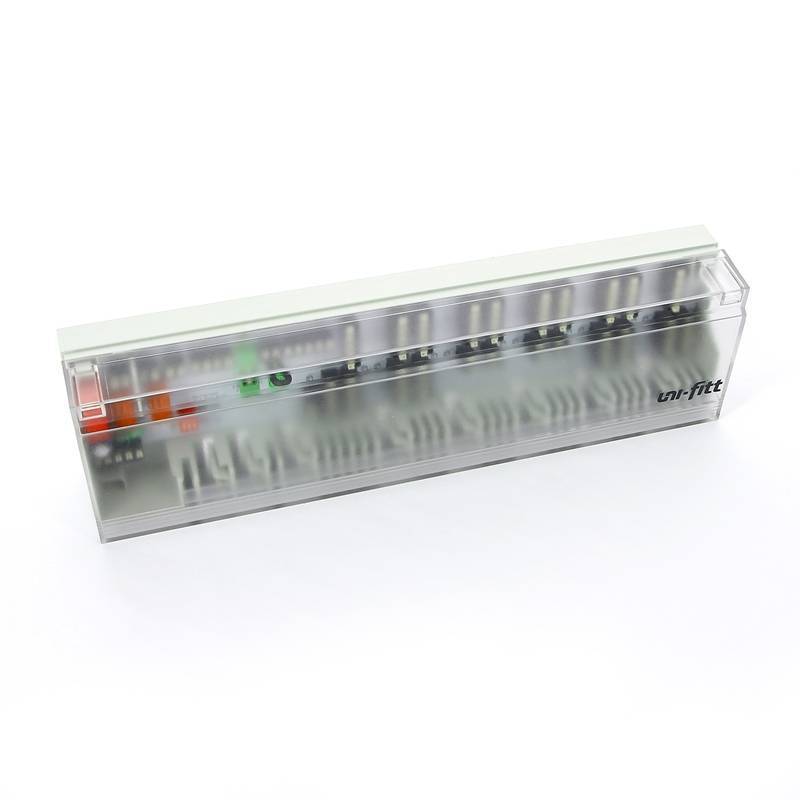 Модуль управляющий базовый Uni-Fitt 10 зон НО/НЗ проводной 380M2102