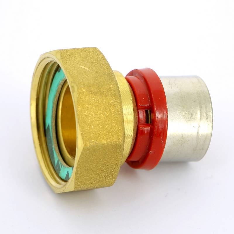 Муфта пресс с накидной гайкой Tiemme 26x1 1/4 плоское уплотнение 1650294