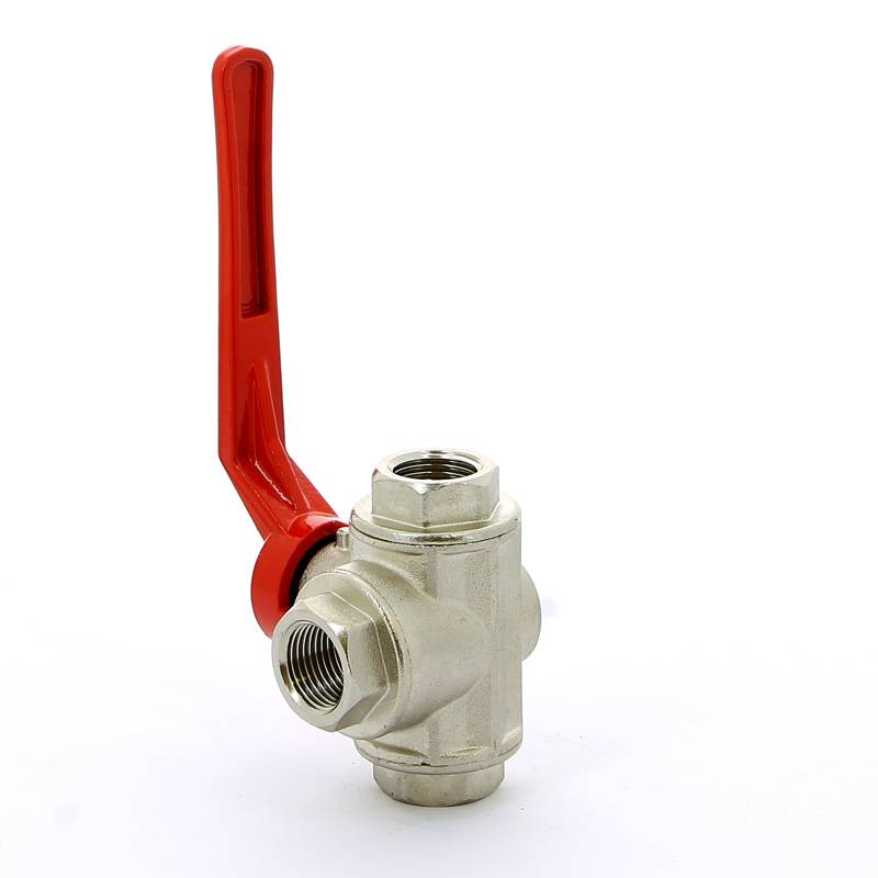 Кран шаровой Itap трехходовой L-порт ВВ рычаг 1/2 1280012