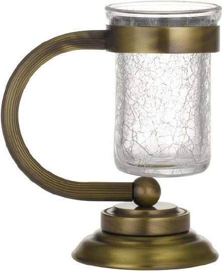 Стакан для зубных щеток Boheme Murano настольный бронза 10911-BR