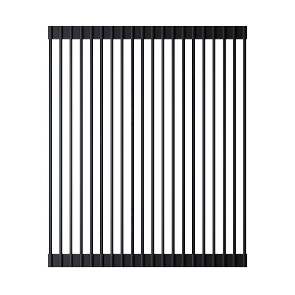 Ролл-мат OMOIKIRI ROLL-01-Silicone-BL нержавеющая сталь черный 4997003