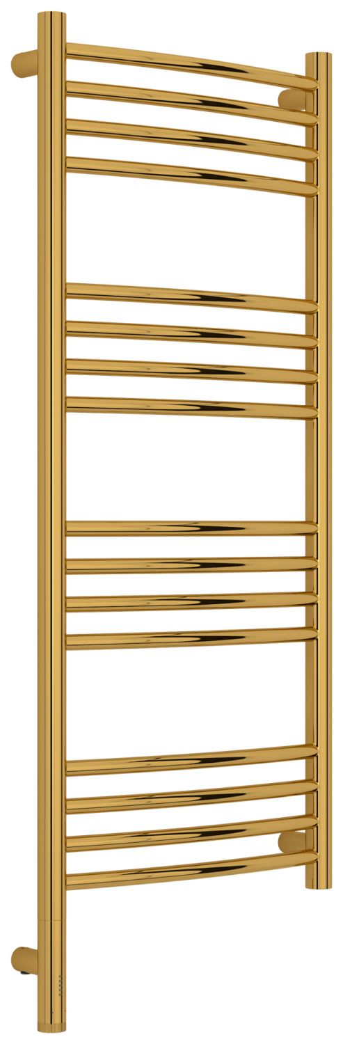 Полотенцесушитель электрический Сунержа Богема 3.1 выгнутая 40х100 см левый золото глянец 03-6002-1040