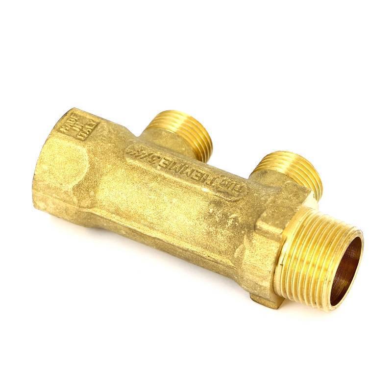 Коллектор TIEMME 3/4 НВ 2 выхода 1/2 Н 36 мм 1910004