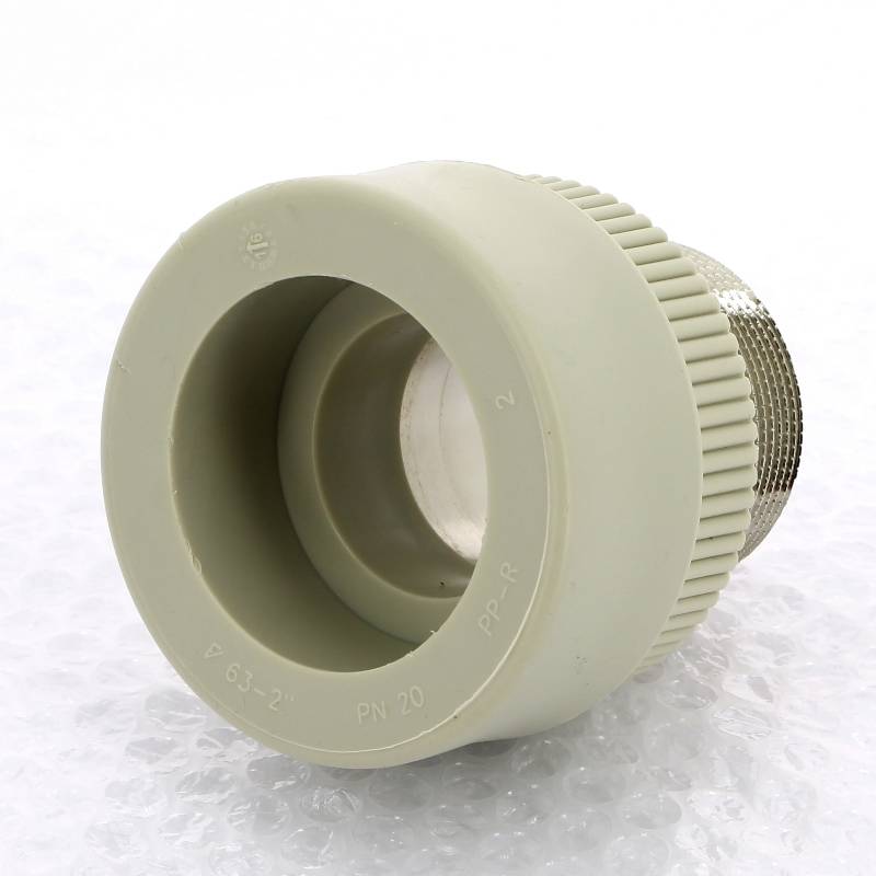 Муфта полипропиленовая FV-Plast с наружной резьбой 63x2 215063