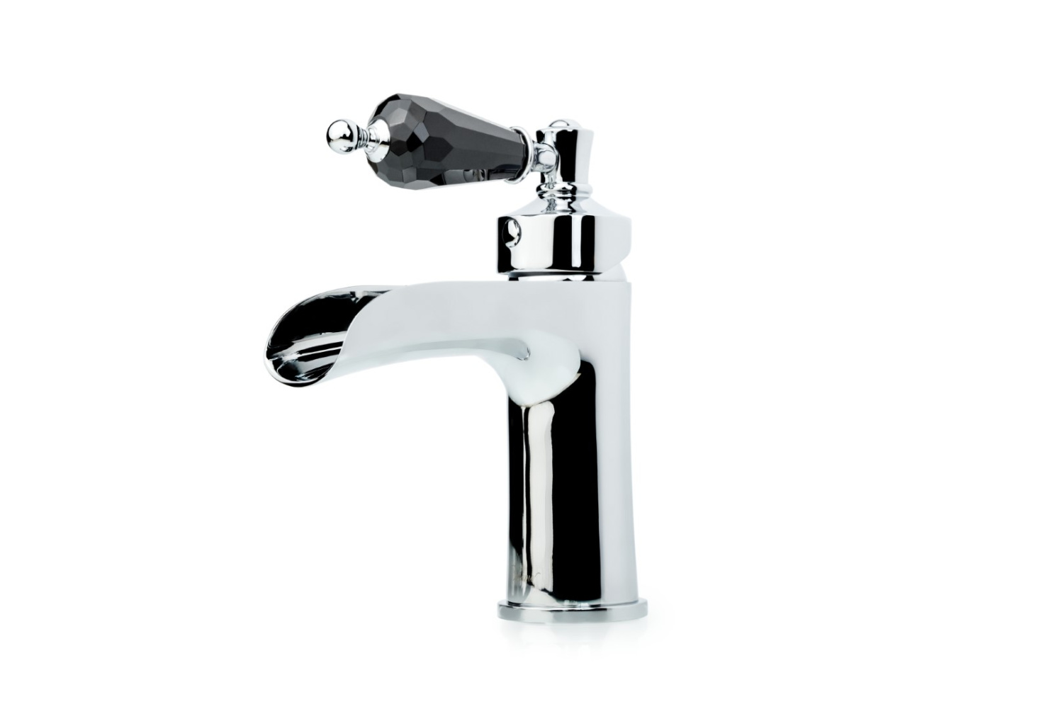 Смеситель для раковины Boheme Vogue каскадный излив 7.7 см хром 221-BSW