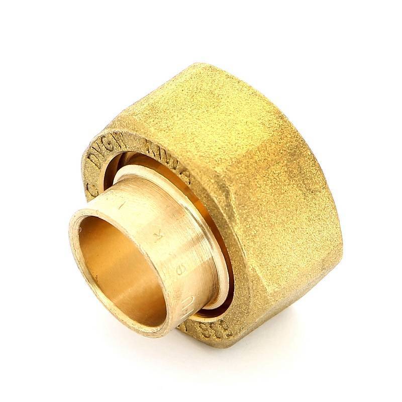 Вставка с накидной гайкой пайка-В Viega 15х3/4 113148