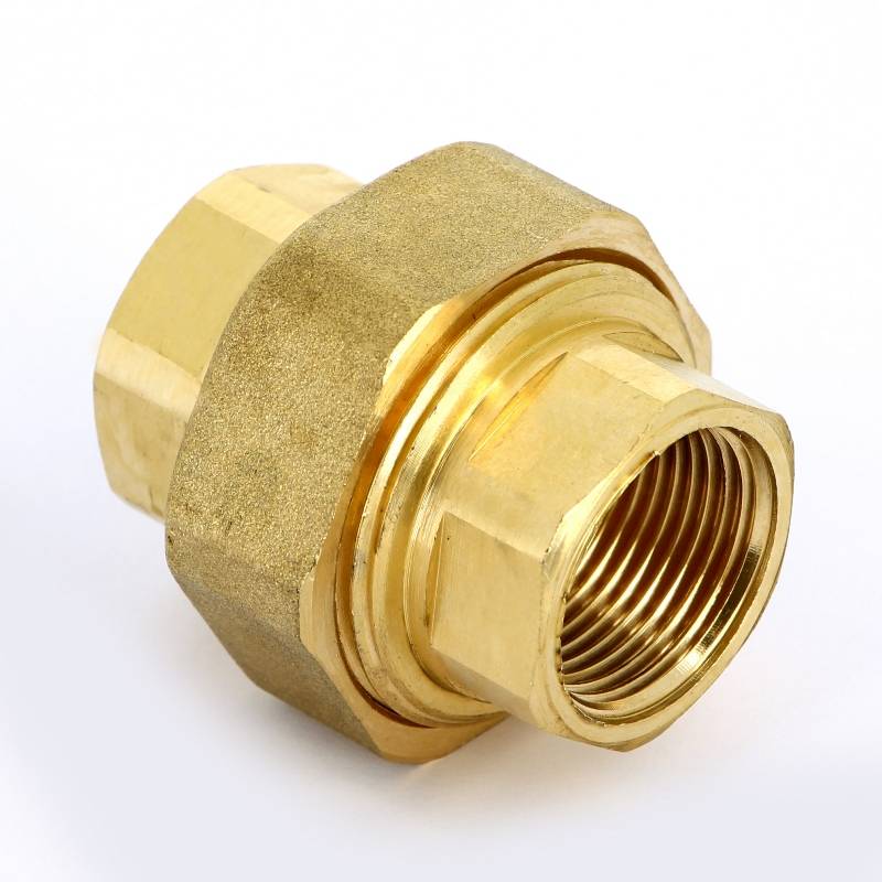 Разъемное соединение Uni-Fitt 3/4 ВР-ВР с прокладкой O-ring латунь 655G3000